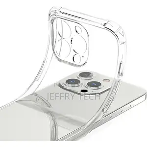 Transparent Case for iPhone 14 PRO MAX - Silicone Case - Sim