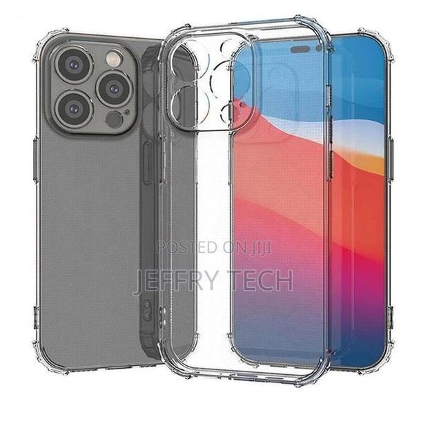 Transparent Case for iPhone 14 PRO MAX - Silicone Case - Sim - thumbnail 3