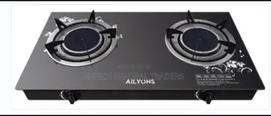 Ailyons 2burner Infrared Auto Ignition Gas Stove