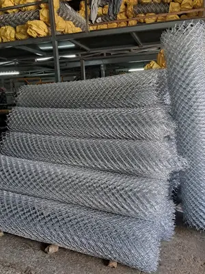 High Quality Galvanized Chainlink Fencing 11g 8ft 80x80