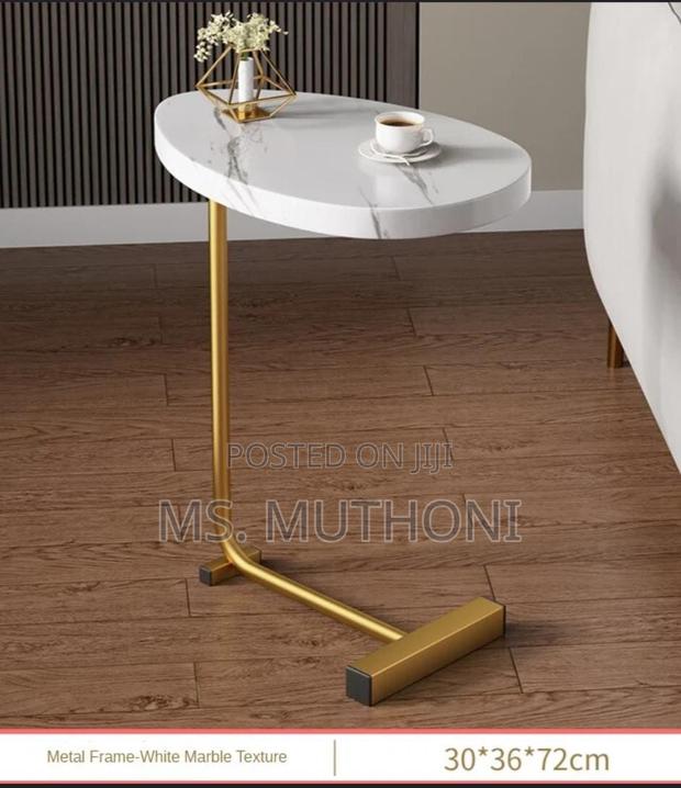 Exquisite High Quality Oval Shaped Side Table Now Available - thumbnail 2