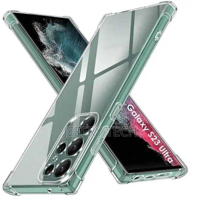 Silicone Case Compatible With Samsung Galaxy S23 Ultra Trans