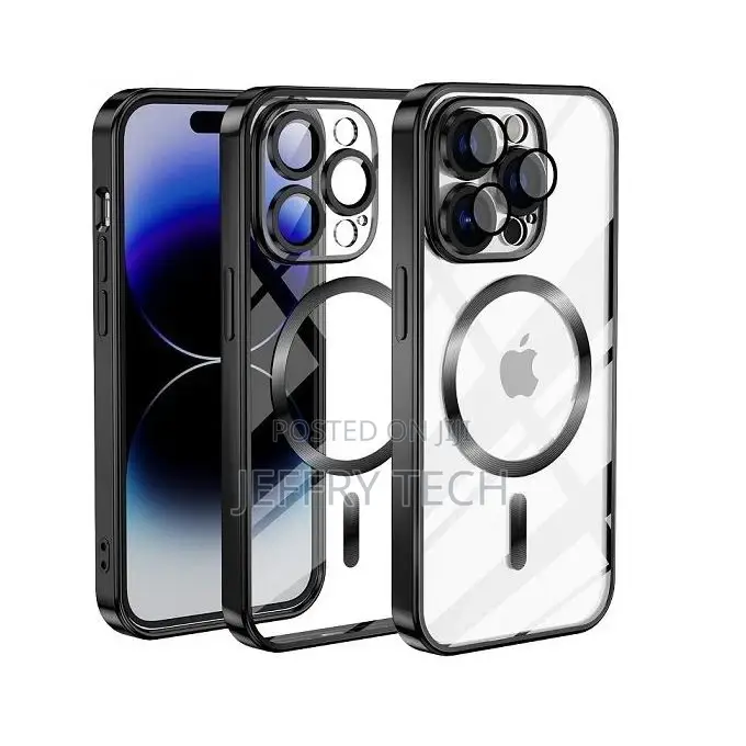 Magsafe Case With Camera Protection for iPhone 15 Pro Max -