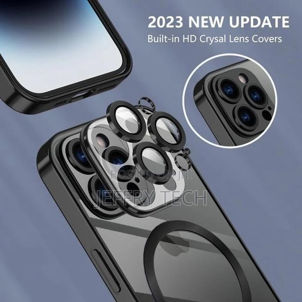 Magsafe Case With Camera Protection for iPhone 15 Pro Max - - thumbnail 3