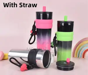 *High Quality Unique Thermcups With Straw Now Available