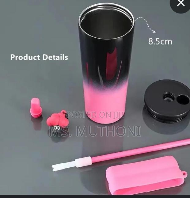 *High Quality Unique Thermcups With Straw Now Available - thumbnail 2