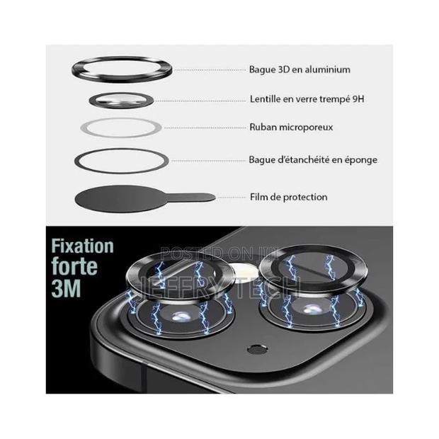 2 Camera Lens Protectors Compatible With iPhone 13 - thumbnail 2