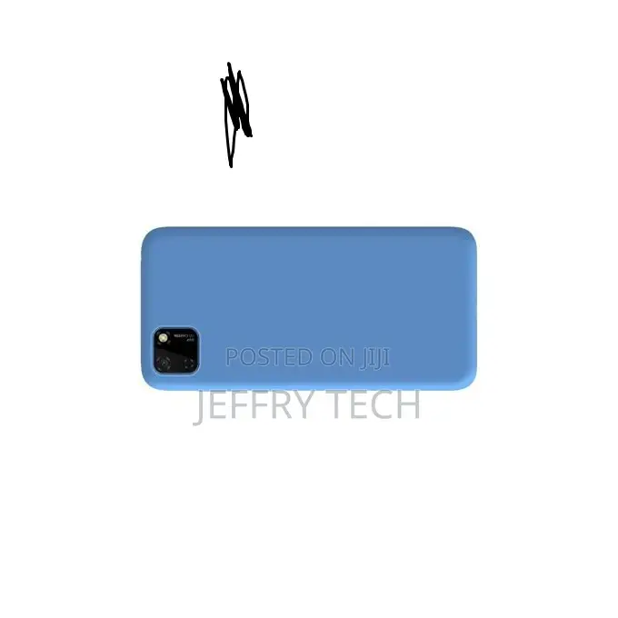 Silicone Case for Huawei Y5p Blue