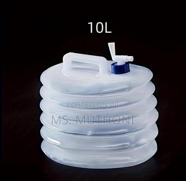 10 L Collapsible Portable Water Container, - thumbnail 3