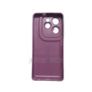 Silicone Case Compatible With Infinix Hot 40 - Purple
