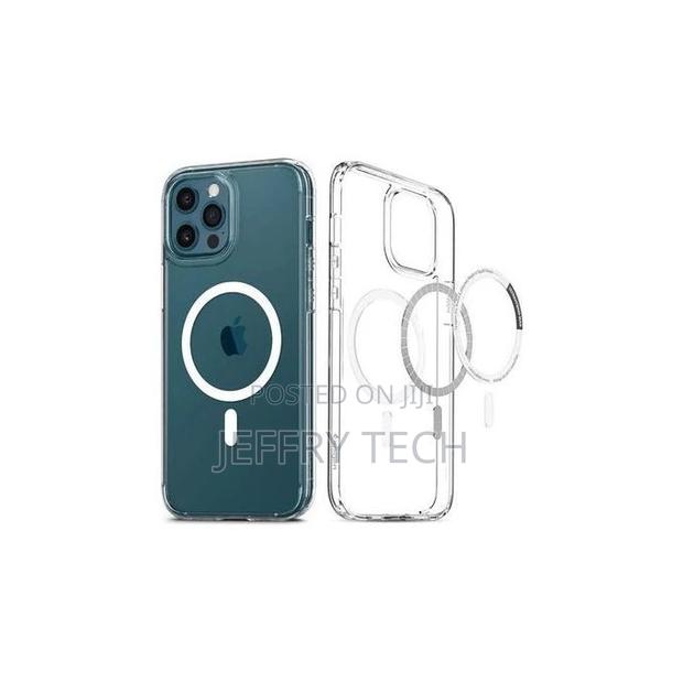 Silicone Magsafe Transparent Pour iPhone 12 / 12 Pro - Compa - main view