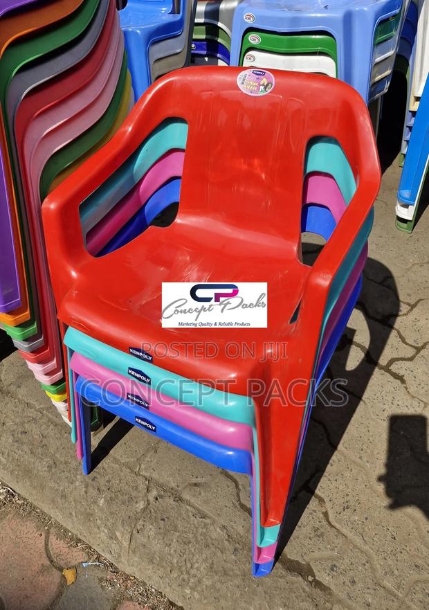 Kenpoly Kindergarten Study Armless Chairs. - main view