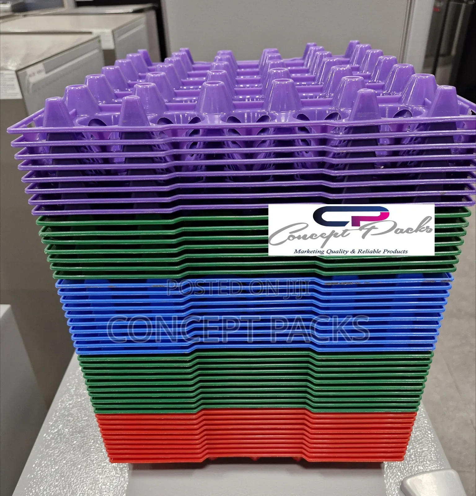 60 PCS Kenpoly Egg Trays.