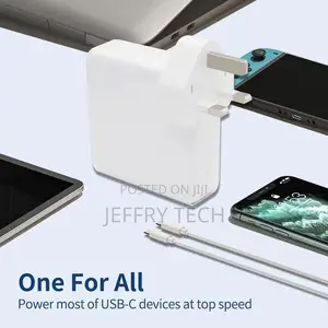 96W UK Plug Charger Laptop Adapter For Mac Book 20V 4.8A USB