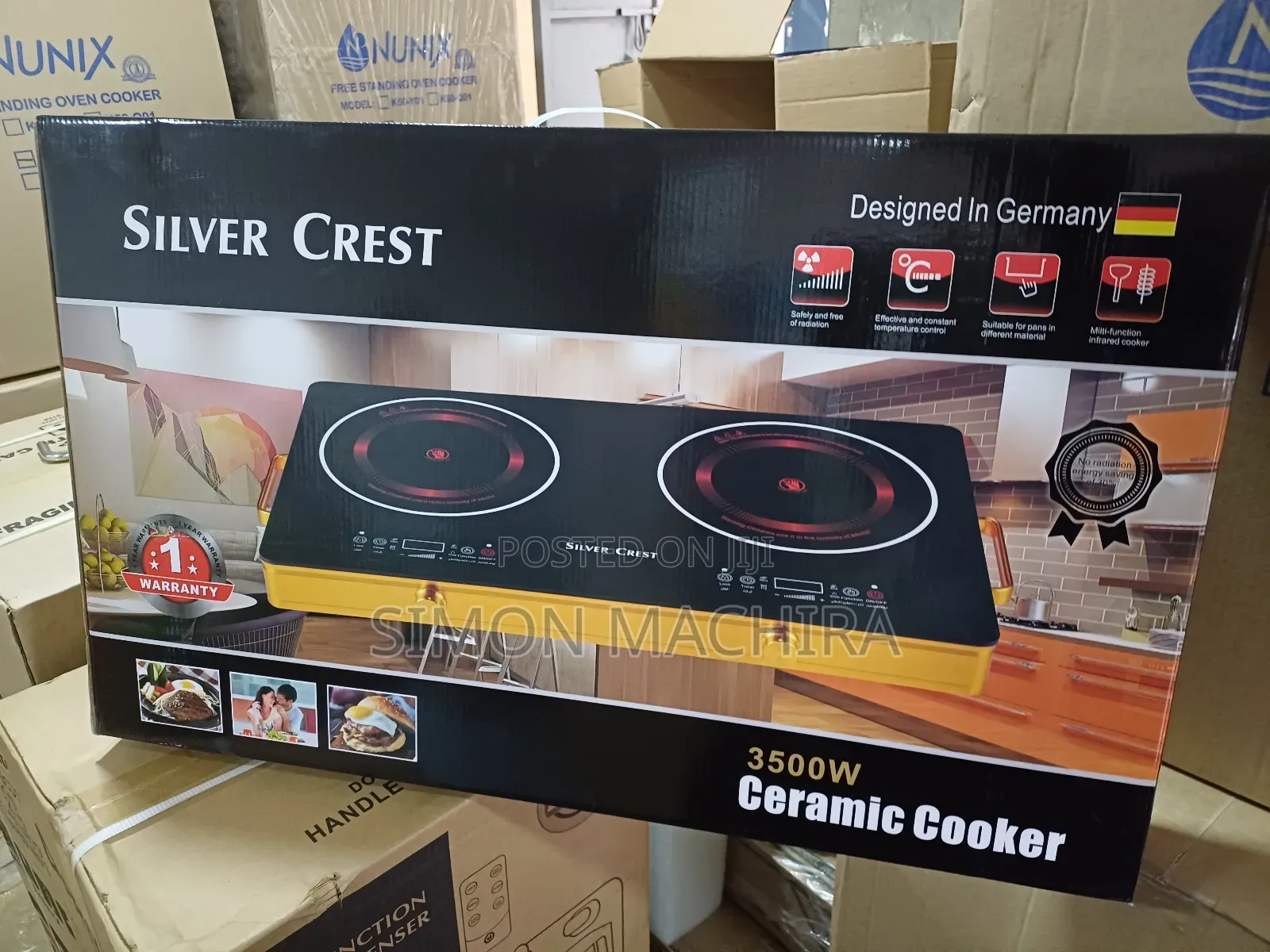 Silvercrest Induction Cooker Double Plates