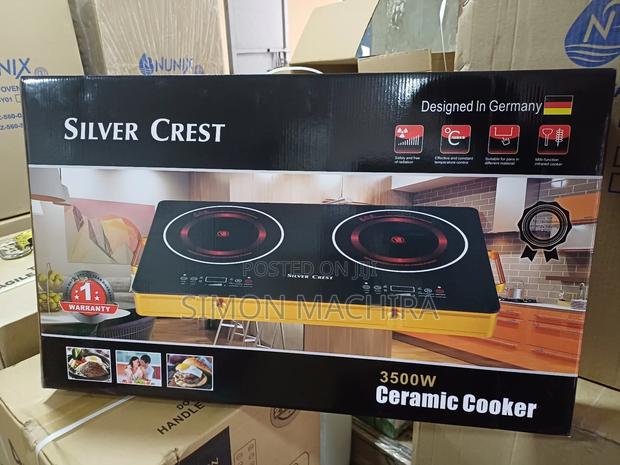 Electric Induction Double Plate Cooker - main view