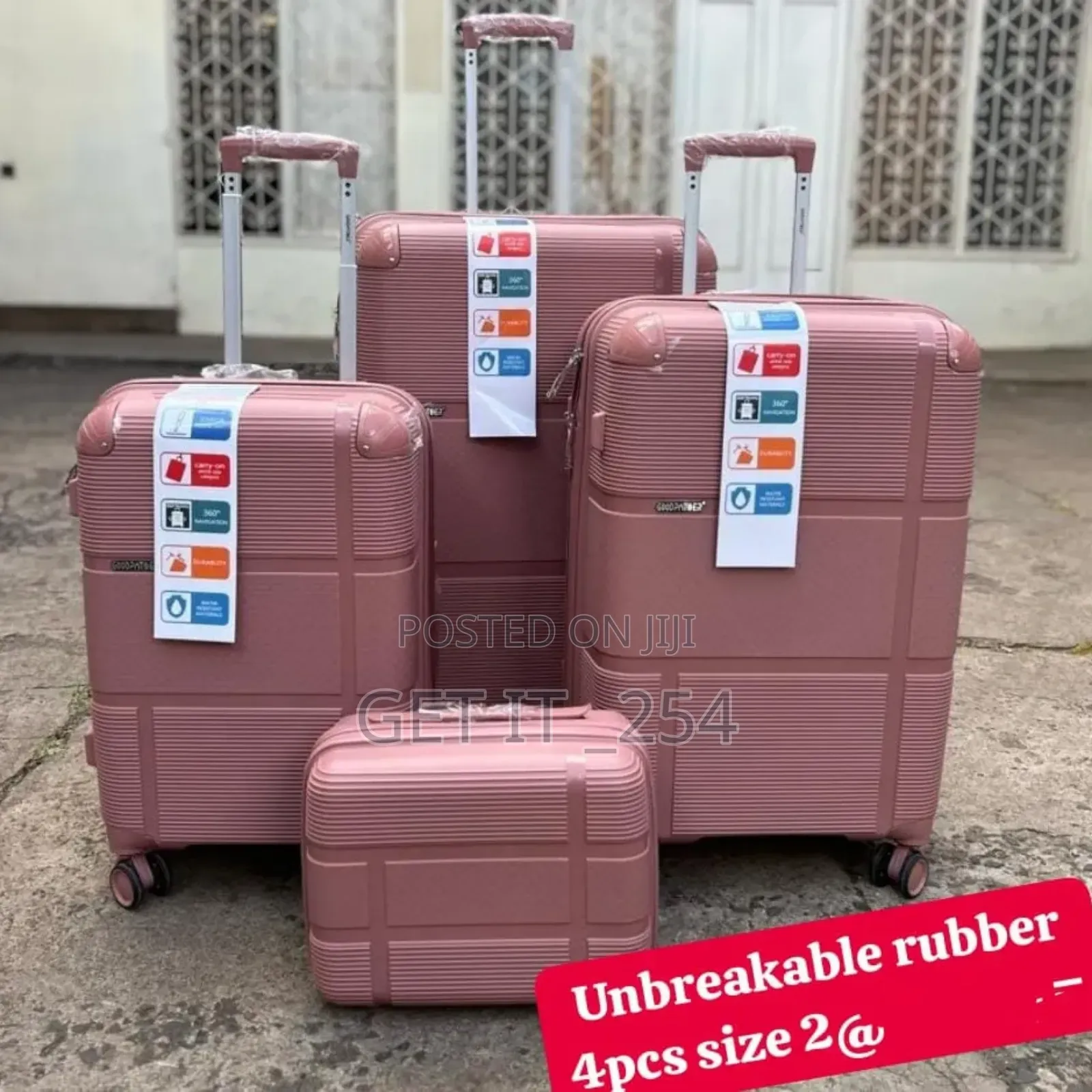 Size 2 Unbreakable 4in1 Suitcases
