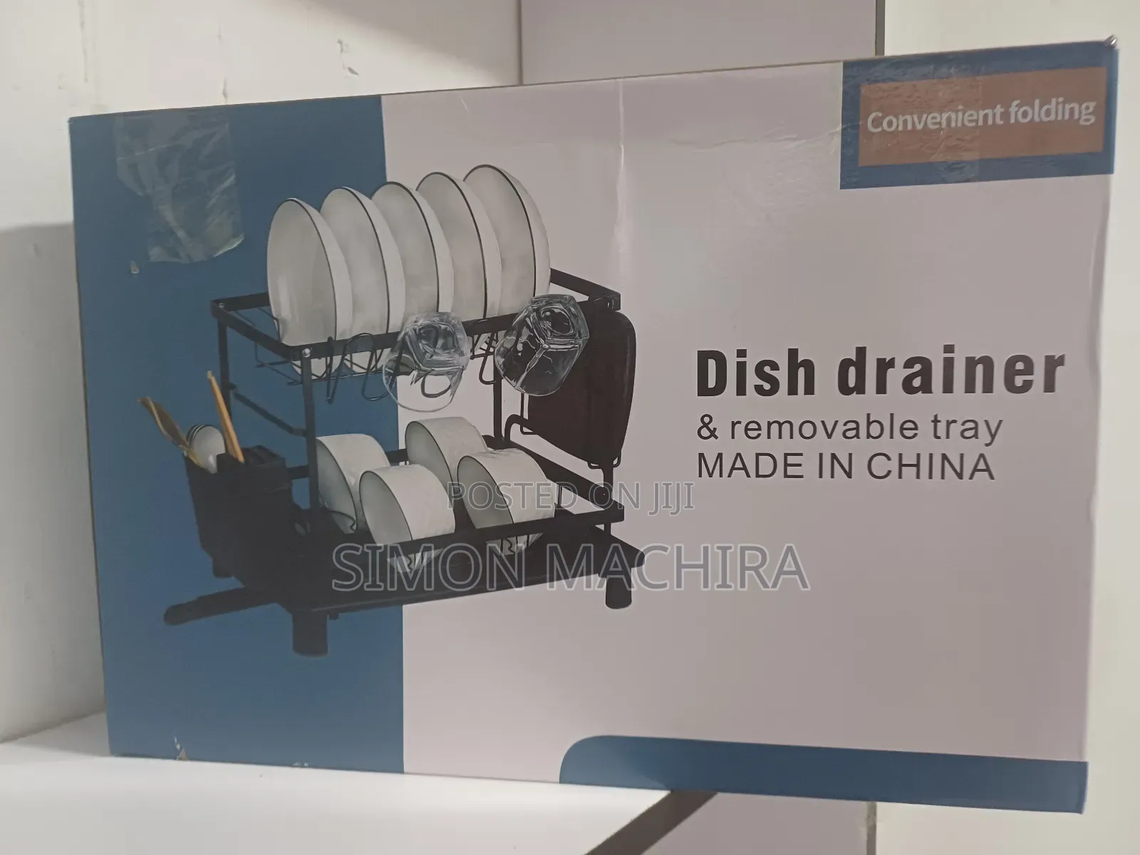 2 Tier Dish Drainer/ Dish Rack/ Dish Rack