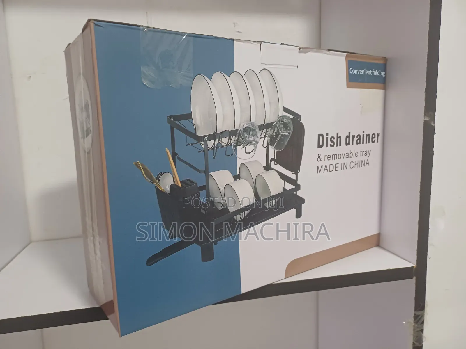2 Layers Dish Rack / Dish Drainer