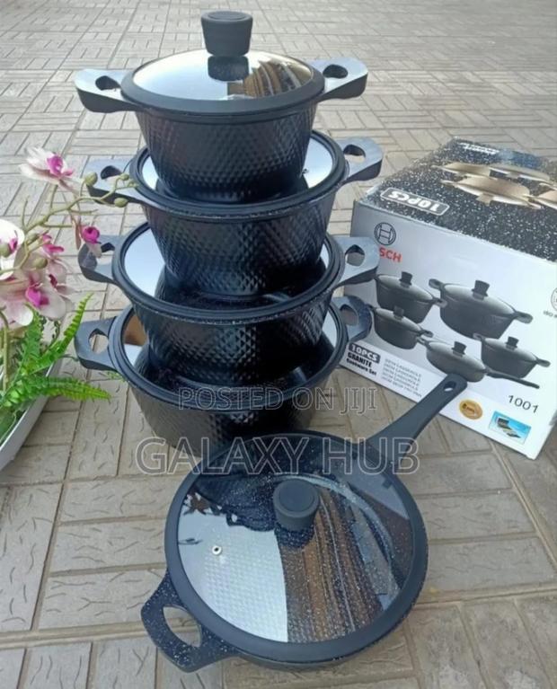 11pc Silicon Bosch ,Colour Black and Grey
