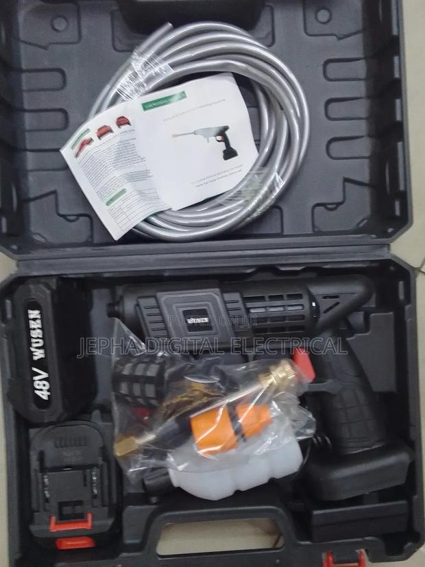 Cordless Car Wash With 2 Rechargeable Batteries