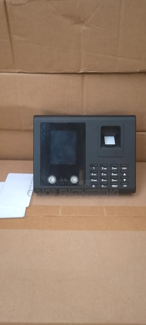 Face Recognition Biometric Attendance System - main view