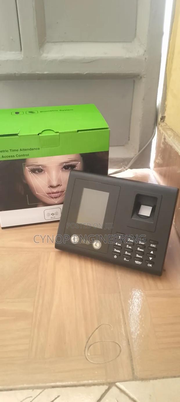 Work Attendance Face Passcode RFID - main view