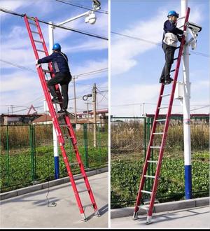 2by10trends/20ft/5.7meters Fibreglass Double Extension Ladde - main view