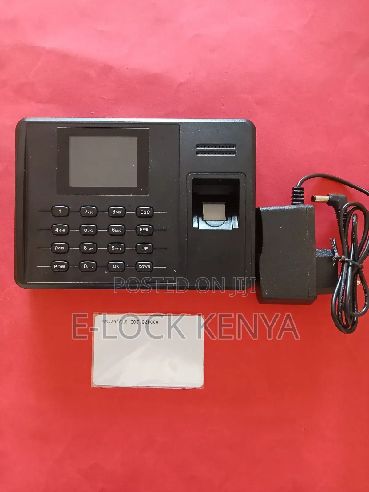 Factory Biometric Attendance With RFID Card