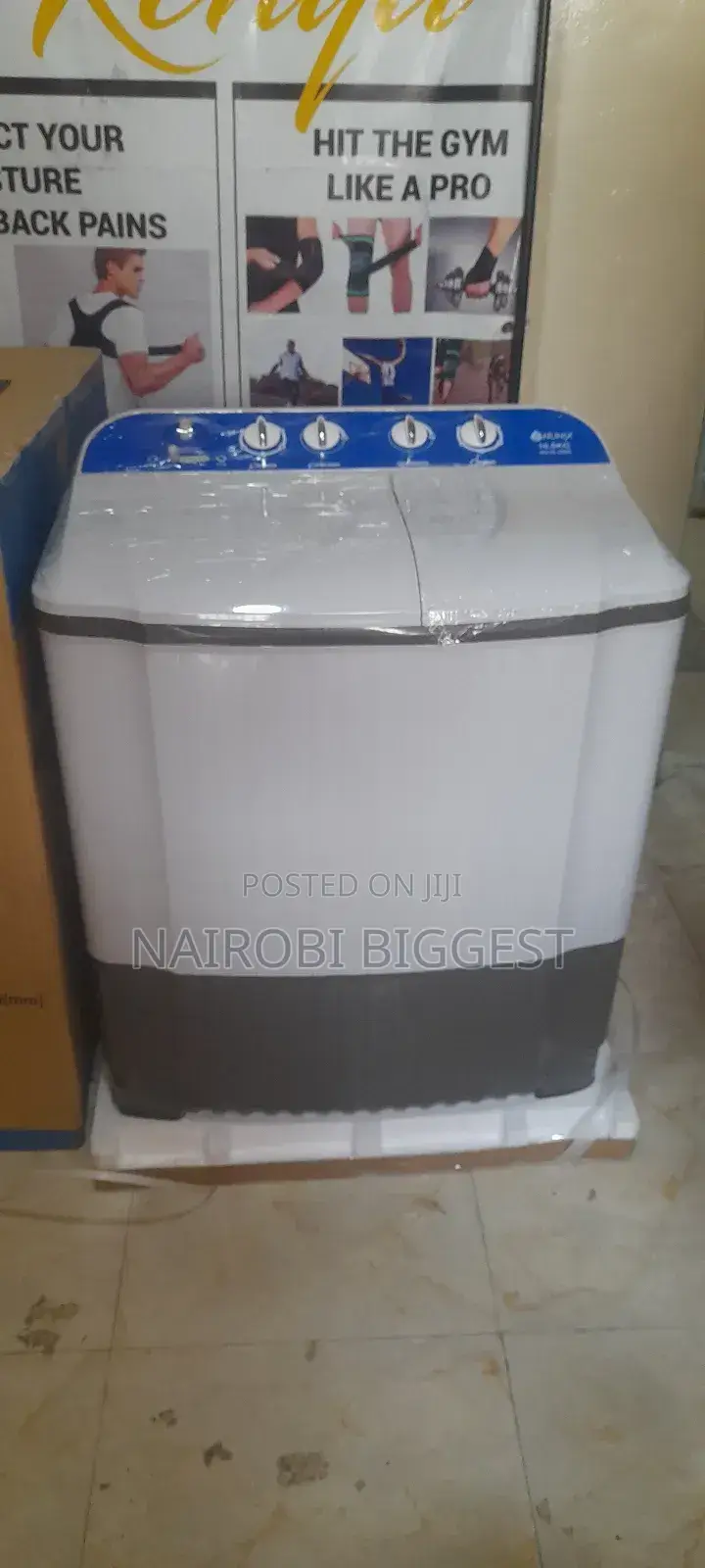 Nunix 10kg Original Wash And Spin Washing Machine