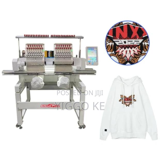 2 Head Embroidery Machines