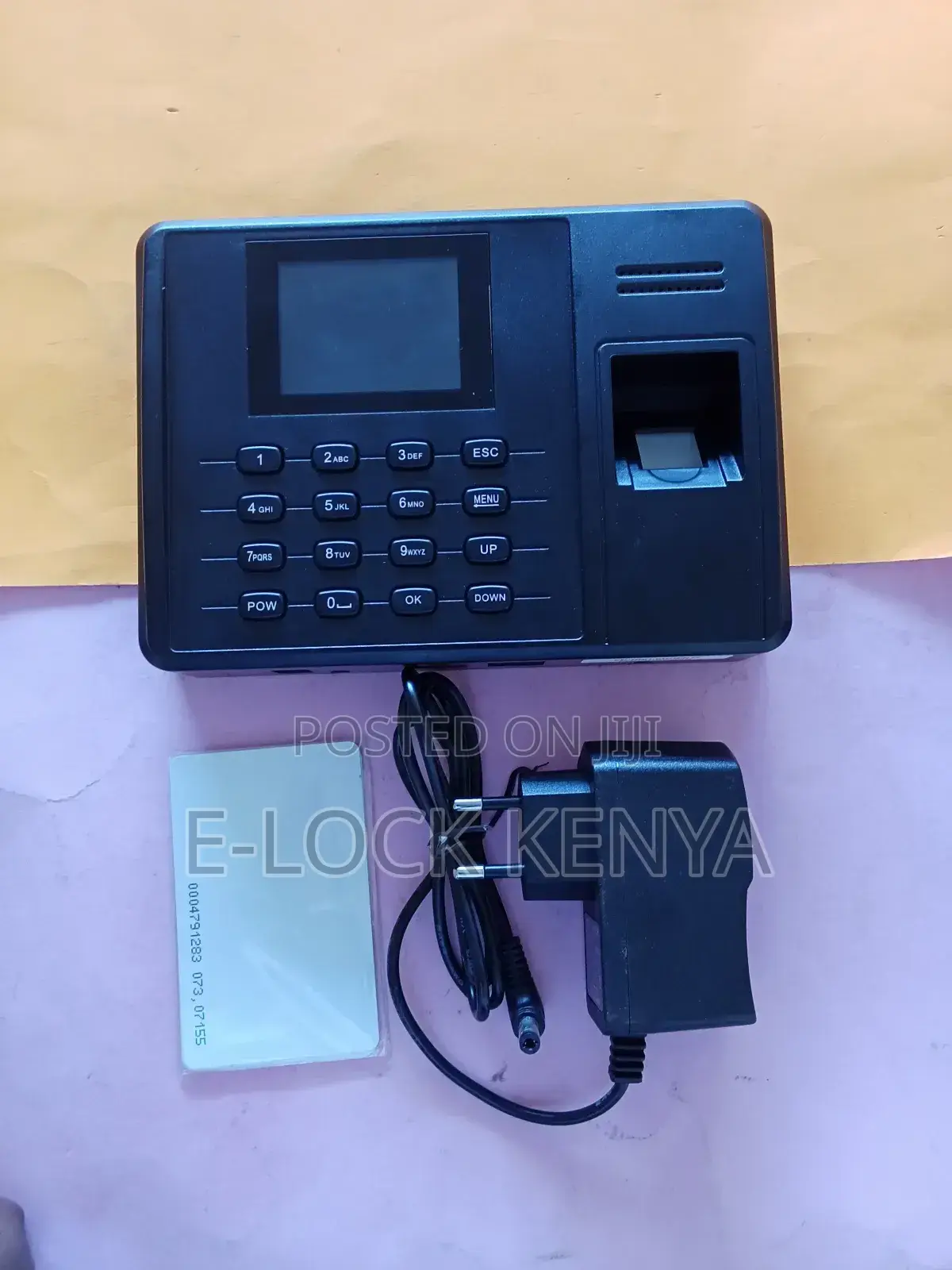 Work Biometric Attendance With RFID Card