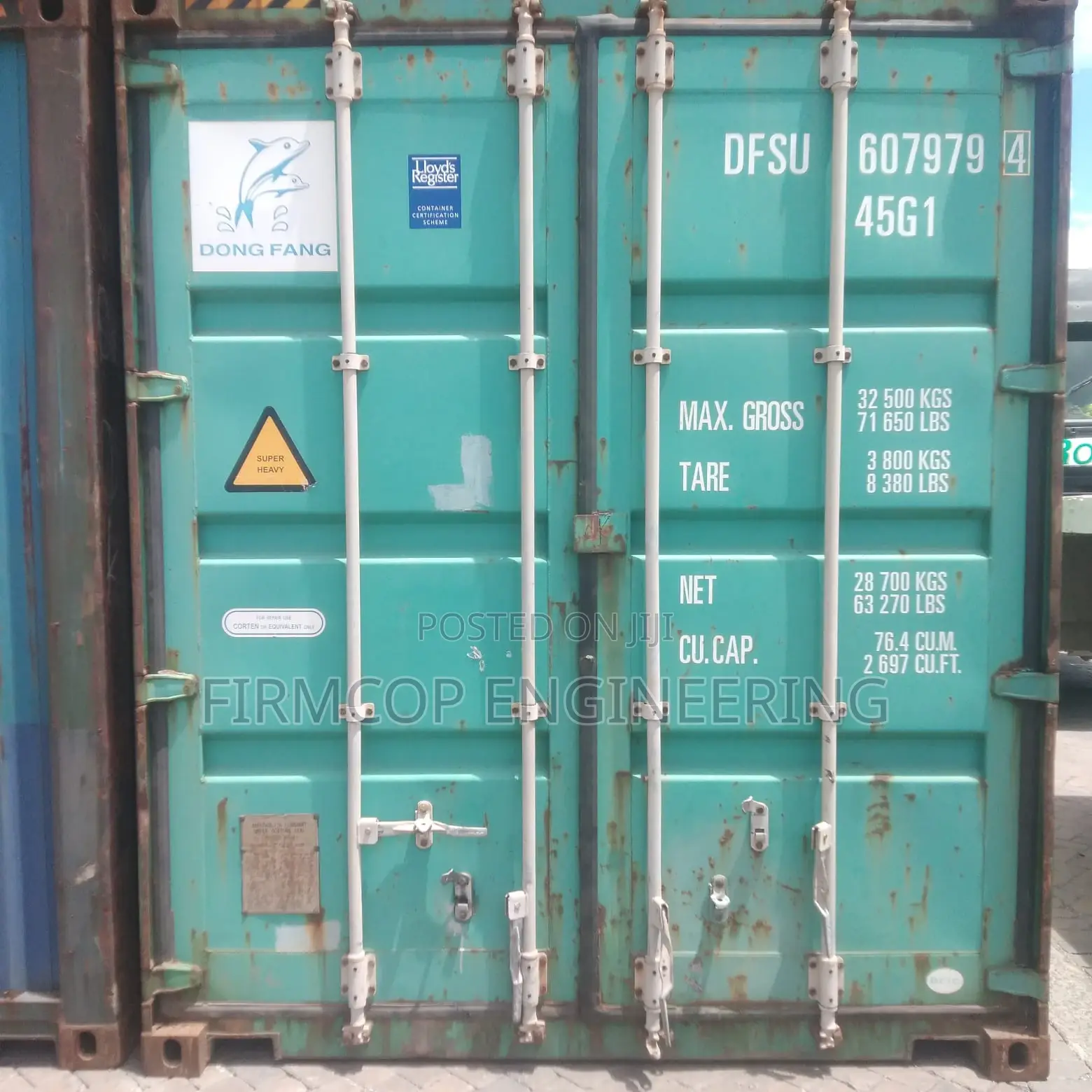 Arrival of New Containers-20ft and 40ft