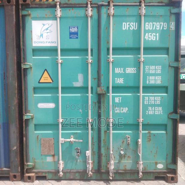 Arrival of New Containers-20ft and 40ft - main view