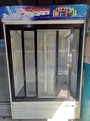 Double Door Display Fridge - main view