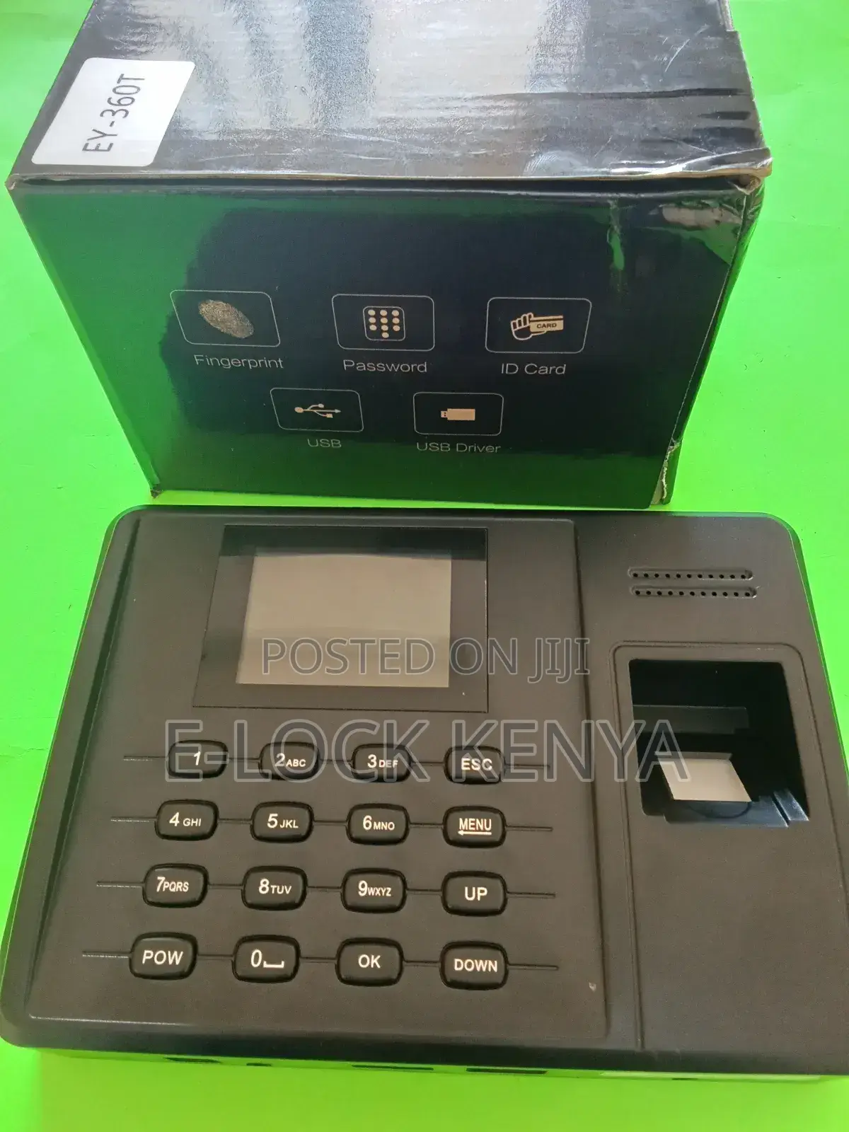 Hospital Time Machine . Biometric Passcode