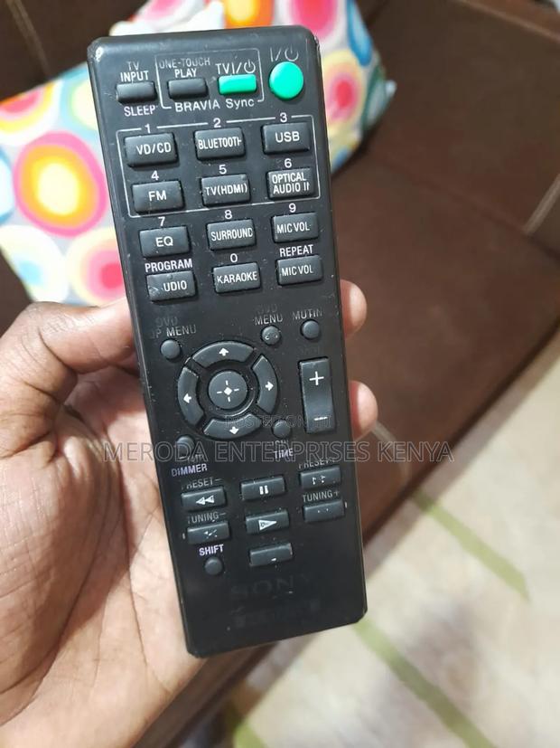 Sony Original Hometheatre Remote Control Black - main view