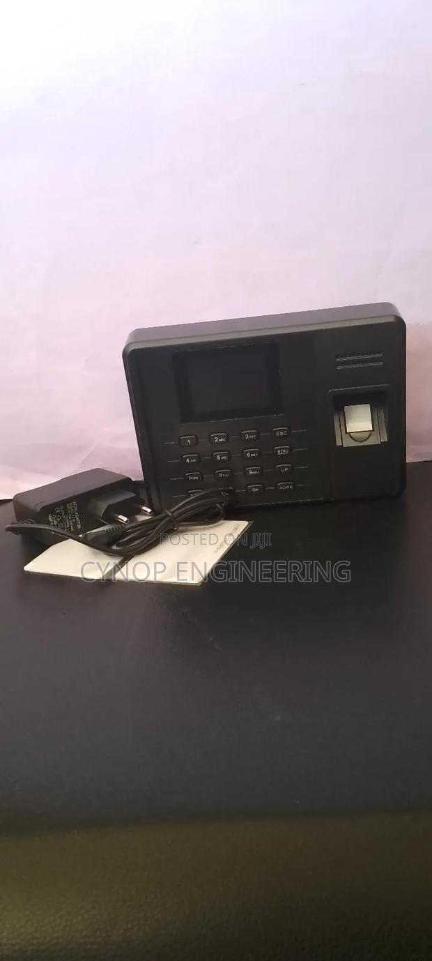 Time Attendance Machine - main view