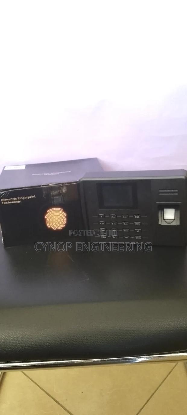 Factory Biometric Time Attendance System - main view