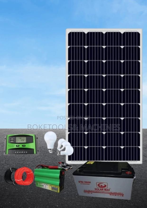150watts Complete Solar Kit - main view
