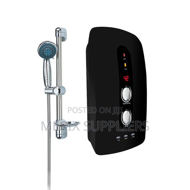 Anlabeier Tankless Instant Shower Head Heater With Pump