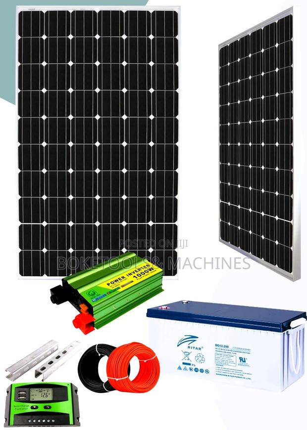 Complete Home Solar System 200ah - main view