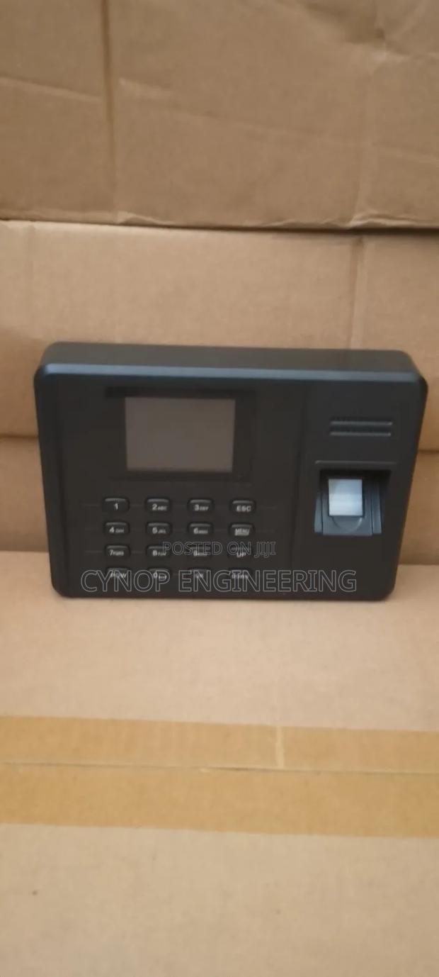 Work Biometric Attendance With RFID Card - main view