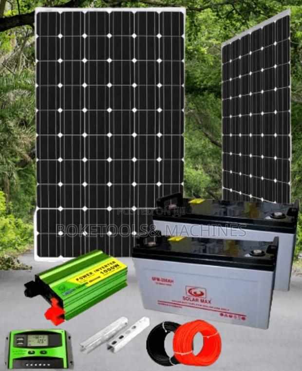 Complete Home Solar System 400watts Off-Grid Kit - main view
