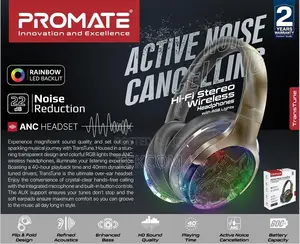 Transtune.Gunmetal Promate Headset
