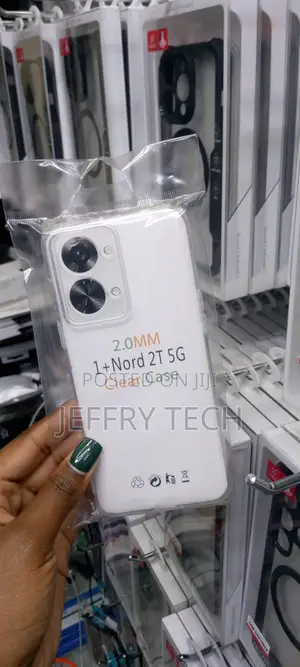 Oneplus Nord 2T 5G Case, Clear Shockproof Transparent Silico