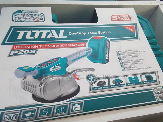 Lithium Ion Tile Vibration Machine - main view