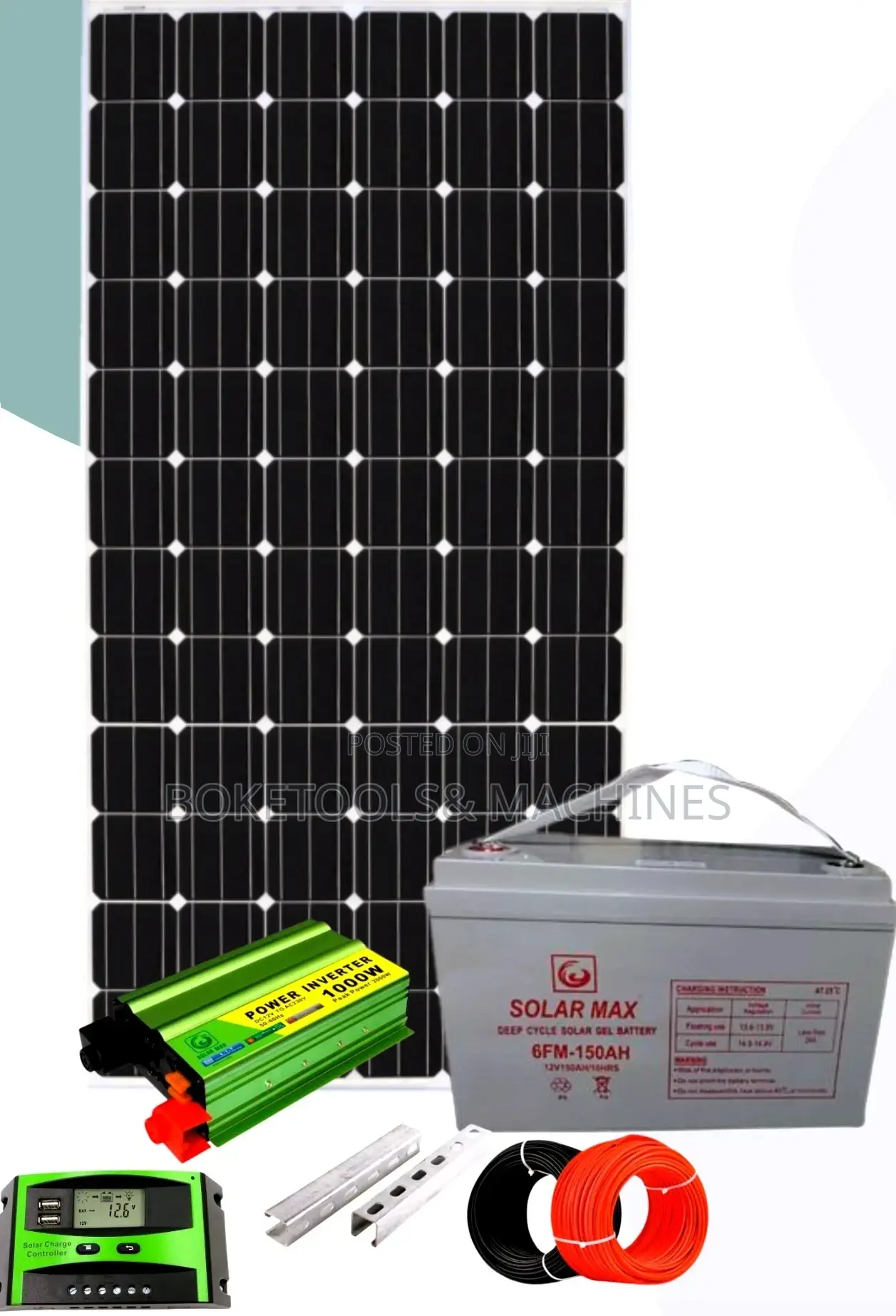 1,000watts Solar Backup System