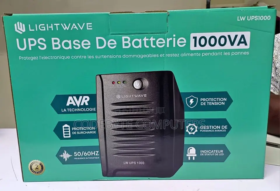Lightwave 1000va Backup Ups-lightwave 1000va Ups