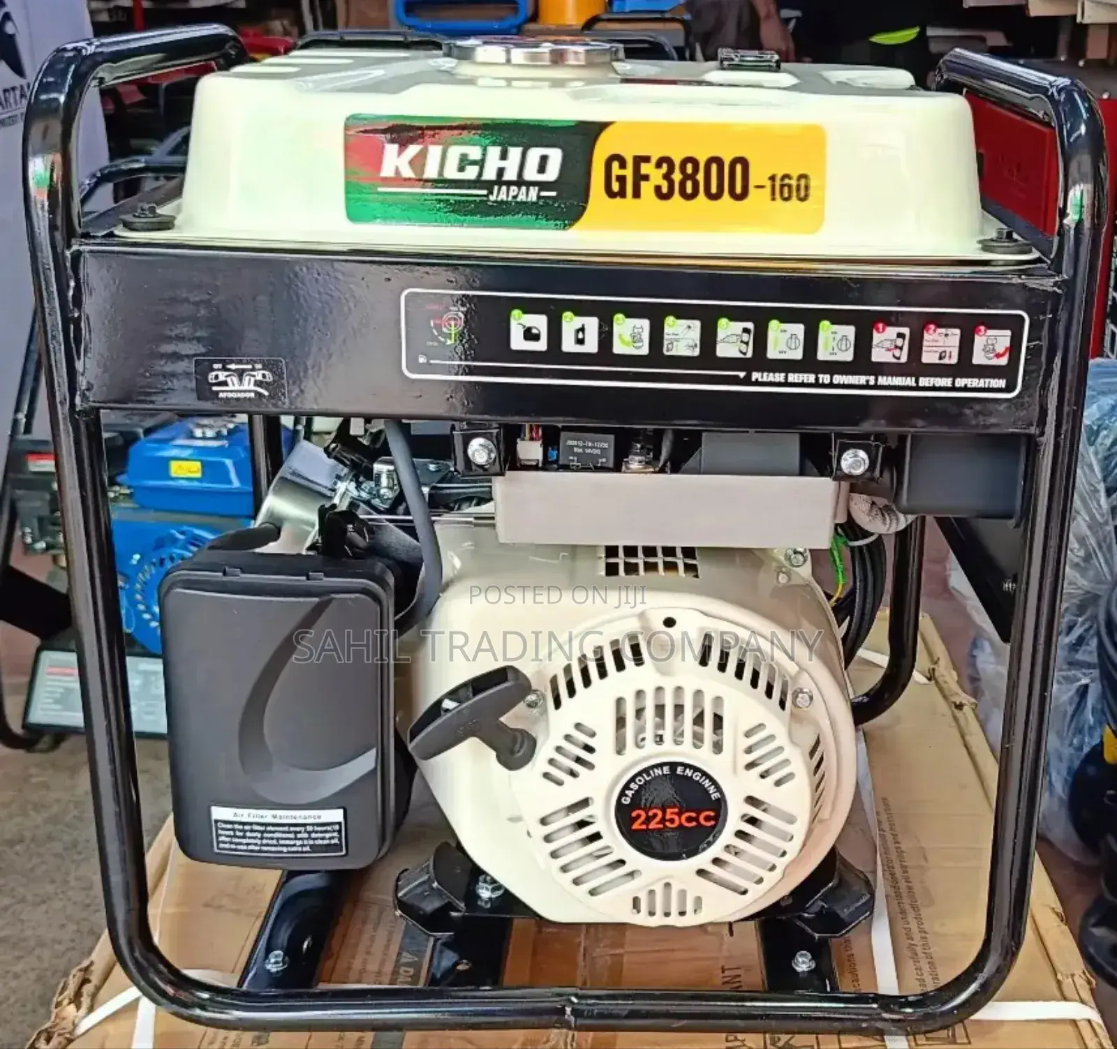 Kicho Arc Welding Generator Petrol 160a 2000w Heavy Duty